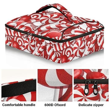 WIFIU Insulated Casserole Carrier for Convenient Food Transport