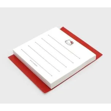 Hello Kitty Self-Adhesive Sticky Notes - 140 Sheets Total