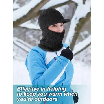 Balaclava Face Mask - Insulated Winter Hat for Outdoor Use