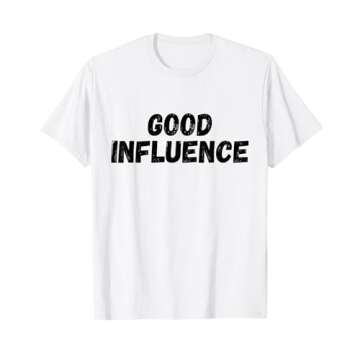 Good Influence Funny White Lie Party T-Shirt