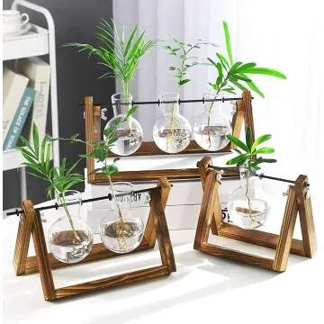 Kingbuy Plant Propagation Station - Terrarium Planter