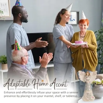 60th Birthday Guardian Angel Figurine Gift