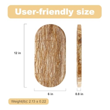 Koville Turkish Natural Marble Tray - Elegant 12"x6" Organizer