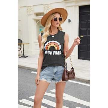 JEYMMI Womens Plus Size Tank Tops Boho Style Graphic Tops 2025