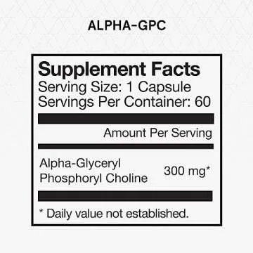 Momentous Alpha GPC Cognitive and Muscle Function Supplement - NSF Certified