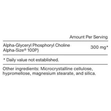 Momentous Alpha GPC Supplement for Cognitive Support