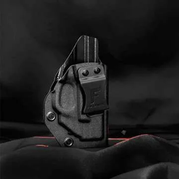 Forcenter IWB Kydex Holster Fit: Smith & Wesson M&P Shield/M&P M2.0 Shield 9mm/.40 with Crimson Trace Laser LG-489G,m&p Shield 9mm Holster