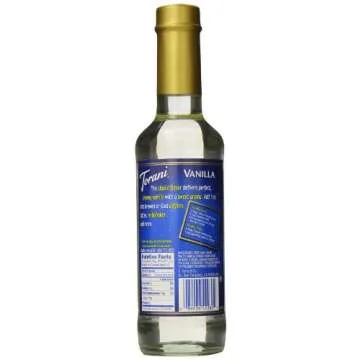 Torani Vanilla Syrup for Coffee and Dessert, 12.7 Ounce Bottle
