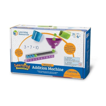 Learning Resources Magnetic Addition Machine for Fun Math Learning