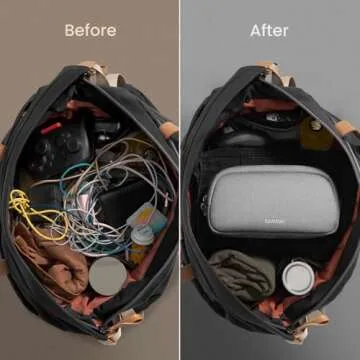 tomtoc Portable Organizer for Electronics and Essentials
