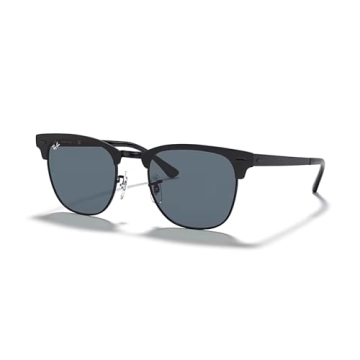 Ray-Ban RB3716 CLUBMASTER METAL 186/R5 51M Square Sunglasses for Men and Women + Designer Eyewear Ki...