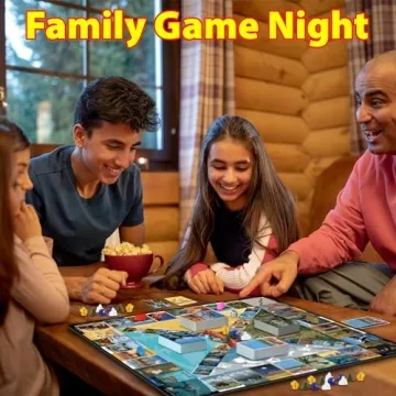 Funwares National Parks Pursuit Trivia Board Game for Families