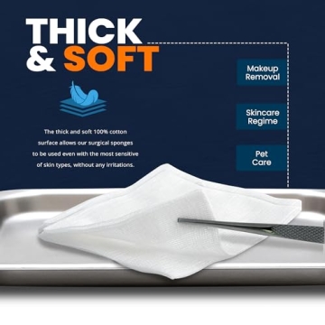 Medpride 4x4 Gauze Sponges 200 Count Extra Absorbent