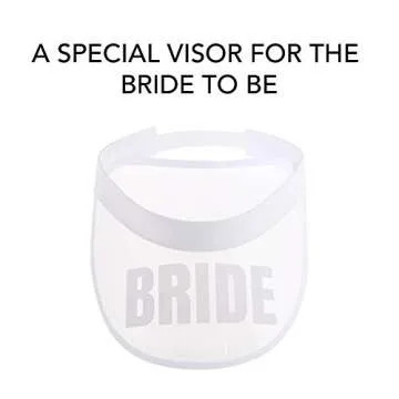 Pop Fizz Designs 90s Bachelorette Squad Visors | Bachelorette Hats (12 Pack) Pink