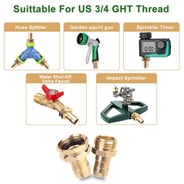 Durable Hose Repair Kit for Gardeners - 3 Connectors
