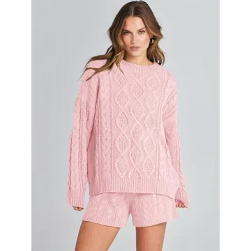 ANRABESS Cozy 2 Piece Knit Set for Women