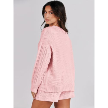 ANRABESS Cozy 2 Piece Knit Set for Women