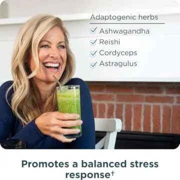 Super Greens Powder by Ancient Nutrition, Organic Superfood Powder with Probiotics Made with Spirulina, Chlorella, Matcha, and Digestive Enzymes, 25 Servings, 7.5oz