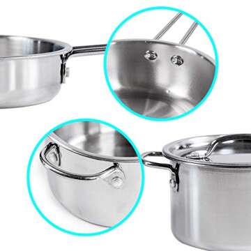 JOYIN Kid Play Kitchen Set for Imaginative Toddlers