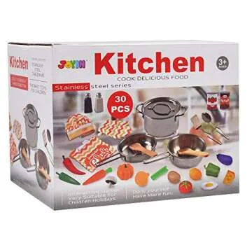 JOYIN Kid Play Kitchen Set for Imaginative Toddlers