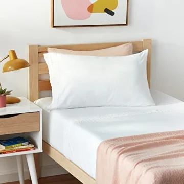 Modern Threads Microfiber Lace Sheets - Soft and Elegant Twin Set