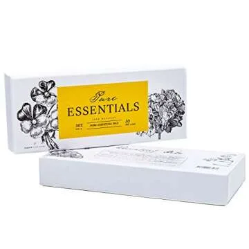 Essential Oils Set Pure Essentials - Top 6 Aromatherapy Oils Gift Set for Diffusers, Home Care, Candel Making, Fragrance -Eucalyptus, Lavender, Lemongrass, Sweet Orange, Peppermint, Tea Tree (10ml)