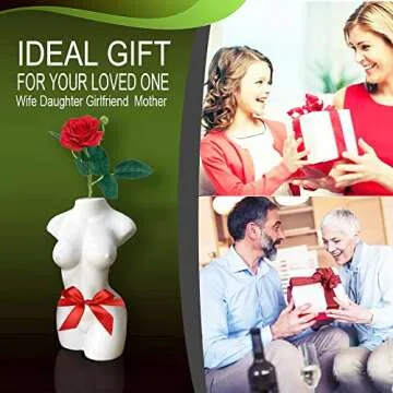 Female Body Vase Funky Decor maximalist Decor Female Form Body Sculpture Decor Plant Pot Women Body Flower Pot Shaped Body Figure Decor Female Body Statue Decor Butt Human Body vase Body Art vase