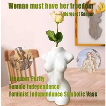 Female Body Vase Funky Decor maximalist Decor Female Form Body Sculpture Decor Plant Pot Women Body Flower Pot Shaped Body Figure Decor Female Body Statue Decor Butt Human Body vase Body Art vase