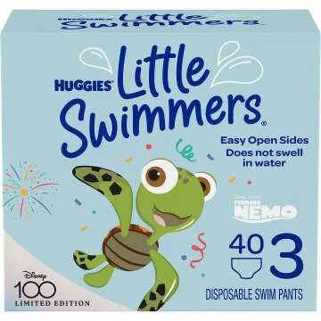 Huggies Little Swimmers Swim Diapers Size 3 - 40 Ct