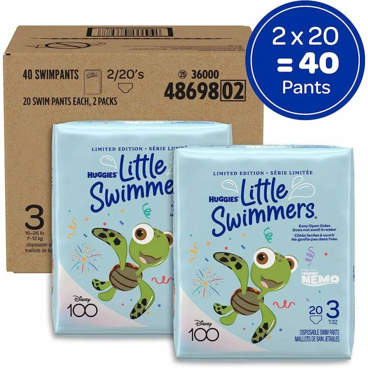 Huggies Little Swimmers Swim Diapers Size 3 - 40 Ct