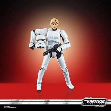 STAR WARS The Vintage Collection Luke Skywalker (Stormtrooper) Toy, 3.75-Inch-Scale A New Hope Action Figure, Kids Ages 4 and Up