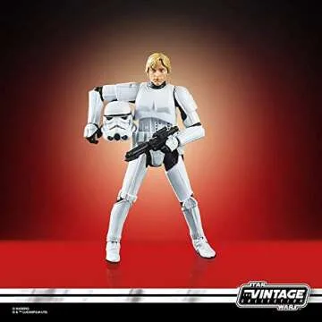 STAR WARS The Vintage Collection Luke Skywalker (Stormtrooper) Toy, 3.75-Inch-Scale A New Hope Action Figure, Kids Ages 4 and Up