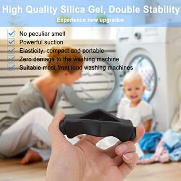 Front Load Washer Door Prop, Washing Machine Door Prop Open, Washer Door Prop, Washer Door Holder, F...