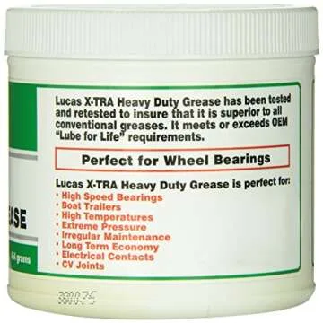 Lucas Oil X-Tra Heavy Duty Grease - 1lb Tub for Ultimate Lubrication