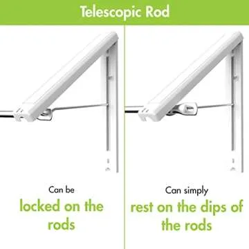 QuikCLOSET Foldable Wall Mounted Clothes Drying Rack