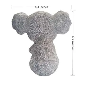 Qiny Cute Glasses Holder Koala Eyeglass Stand Holder, Glasses Accessories for Decorative Desk/Home/Office
