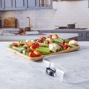 FARBERWARE Build-a-Board Cutting Board: Elegant, Functional, Dual-Use Gadgets for Entertaining