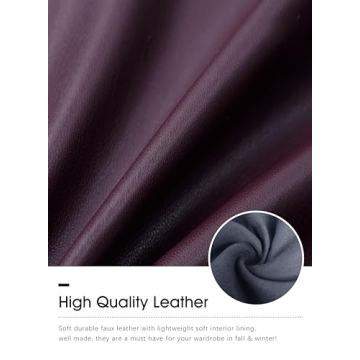 SANTINY Women's High Waisted Faux Leather Pants Online