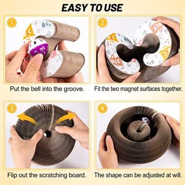 Magic Organ Cat Scratching Board - Fun, Eco-Friendly & Durable