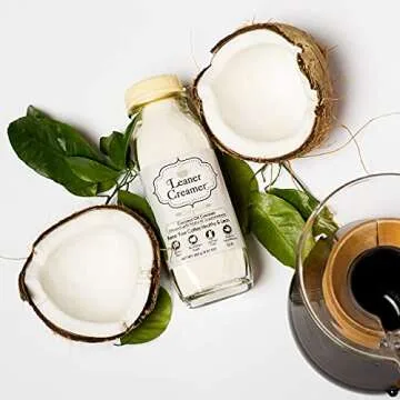 Leaner Creamer Low-Calorie Coconut Oil Coffee Creamer