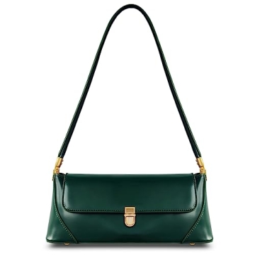 Cuiab Vintage Green Shoulder Bag for Daily Style