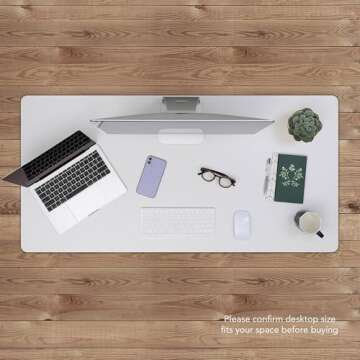 FlexiSpot Essential Standing Desk Quick Install 48 x 24 Inches Whole-Piece Desk Board Electric Heigh...