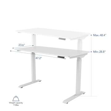 FlexiSpot Essential Standing Desk Adjustable Electric Desk
