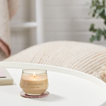 Luxurious Amber & Sandalwood Candle for Gifting