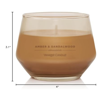 Luxurious Amber & Sandalwood Candle for Gifting