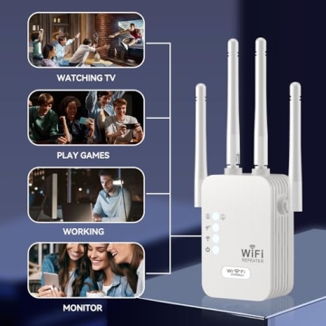 WiFi Extender - 2024 Home Signal Booster