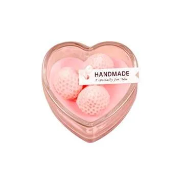 Strawberry Cake Aroma Candle Heart-Shaped Soy Wax Gift