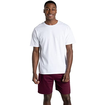 Fruit Of The Loom Eversoft Cotton Crew T-Shirts, 2 Pack