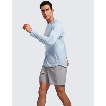 CRZ YOGA Cool Lightweight Running Long Sleeve Shirt