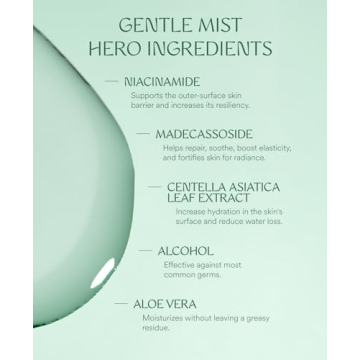 Touchland Glow Mist + Gentle Mist + White Mist Case for Touchland Mist 1FL OZ, Scented and Stylish Hydrating Hand Sanitizer Spray Bundle, Travel Size Friendly